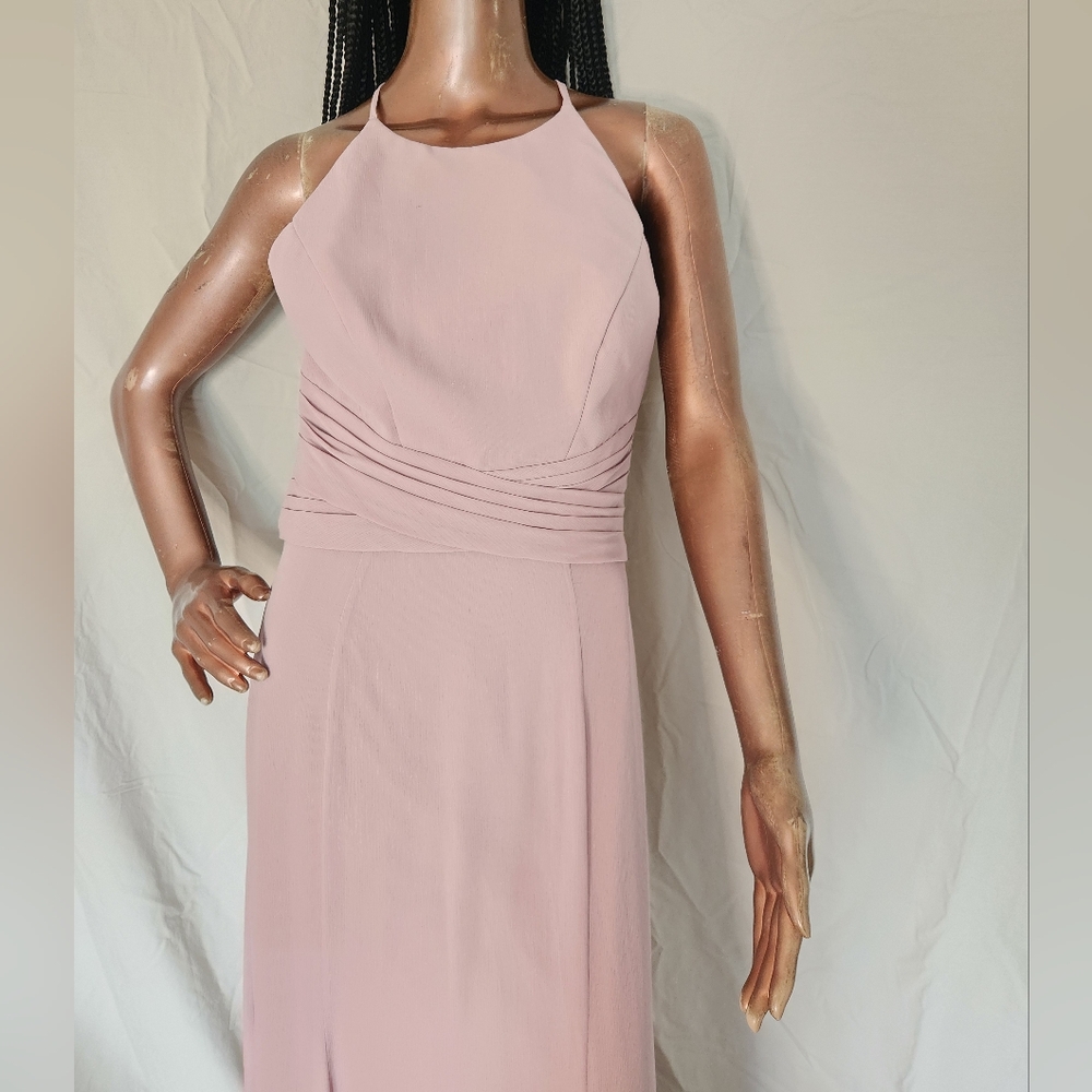 Wtoo Bridesmaid Dress Style 28305 Blush Pink - Picture 12 of 13